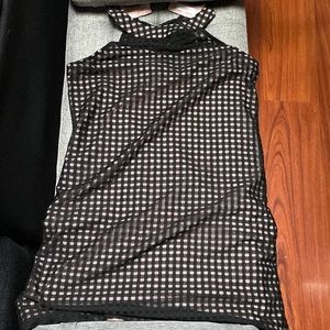 Candie's Médium black with pink dress.